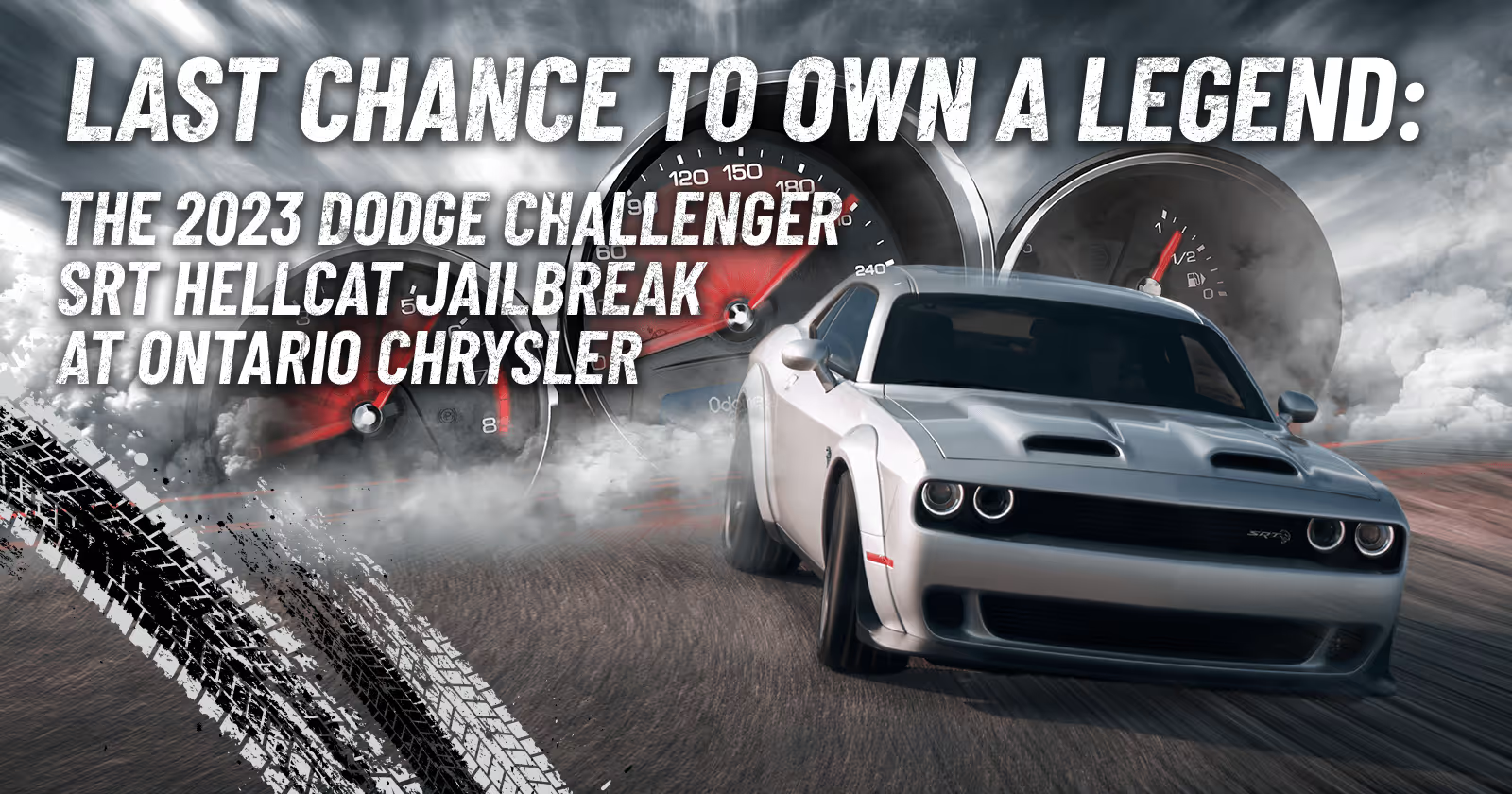The 2023 Dodge Challenger SRT Hellcat Jailbreak at Ontario Chrysler