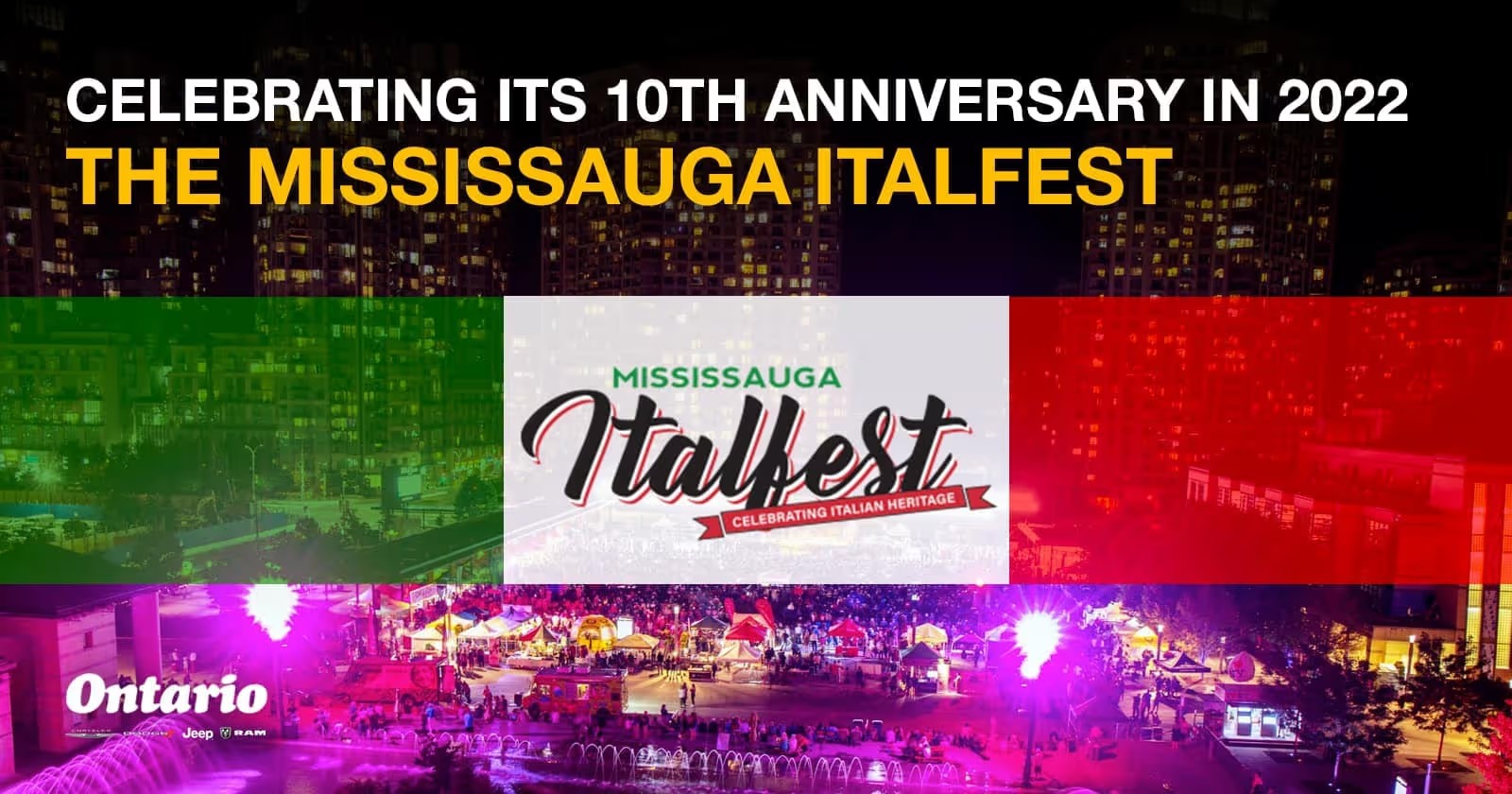 Mississauga Italfest is Celebrating its 10th Anniversary in 2022