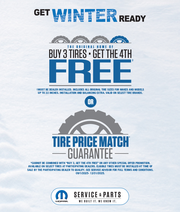 Winter Tire Offer