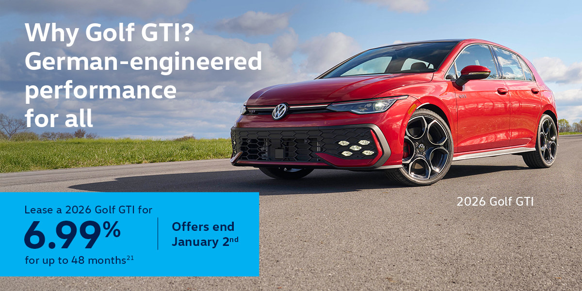 2026 Golf GTI – From 6.99%