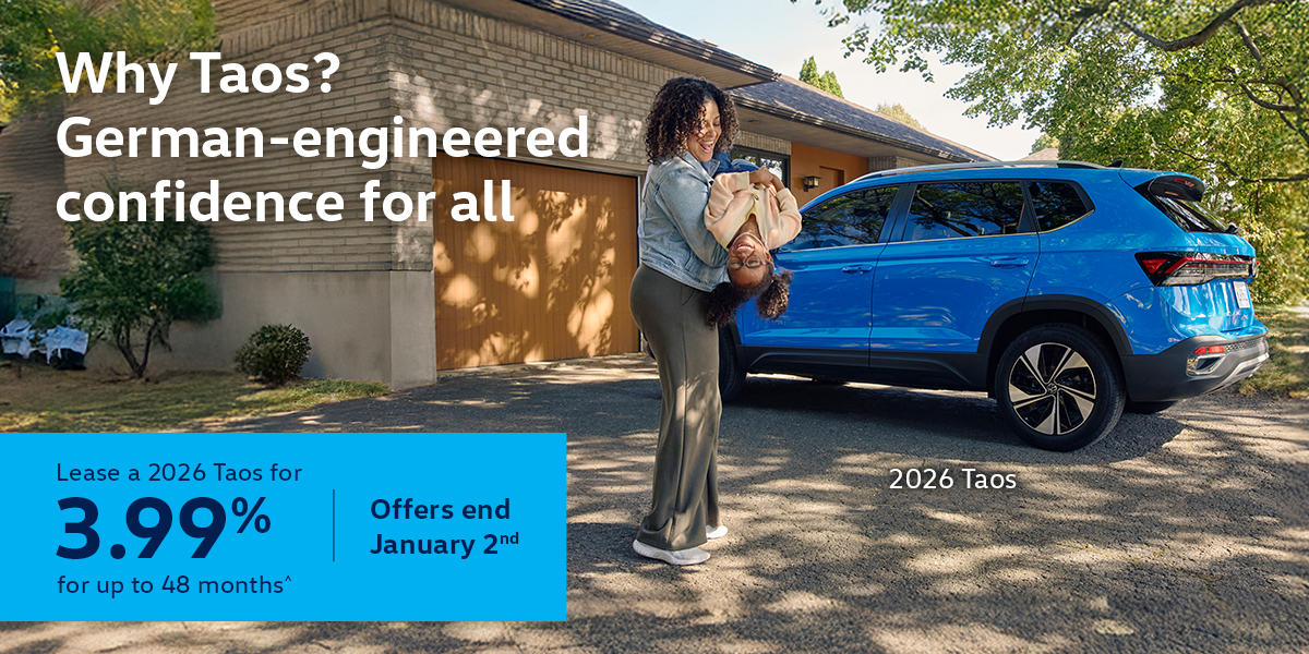 2026 Taos – From 3.99%