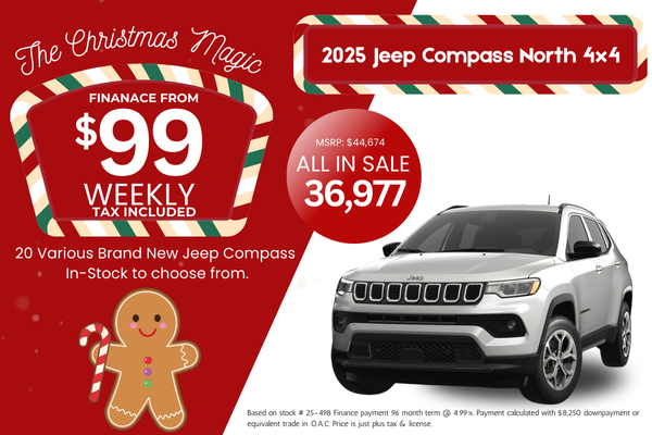 2025 JEEP COMPASS NORTH