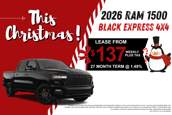 2026 RAM 1500 BLACK EXPRESS