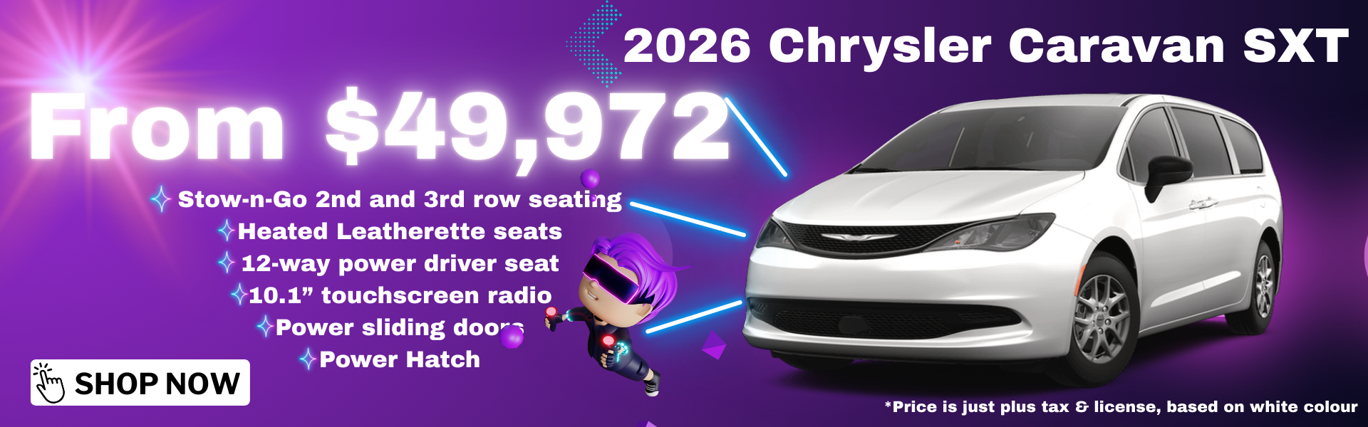 2026 Chrylser Caravan SXT