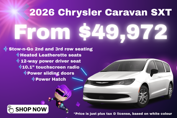 2026 Chrysler Caravan SXT