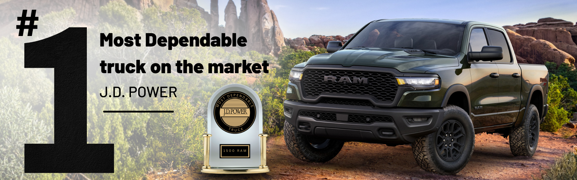 #1 Most Dependable truck- JD power