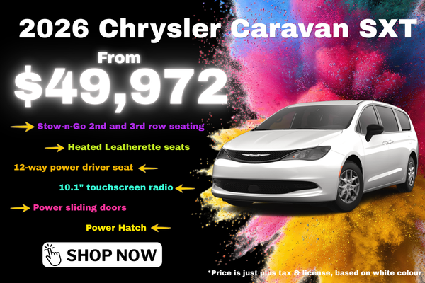 2026 Chrysler Caravan SXT