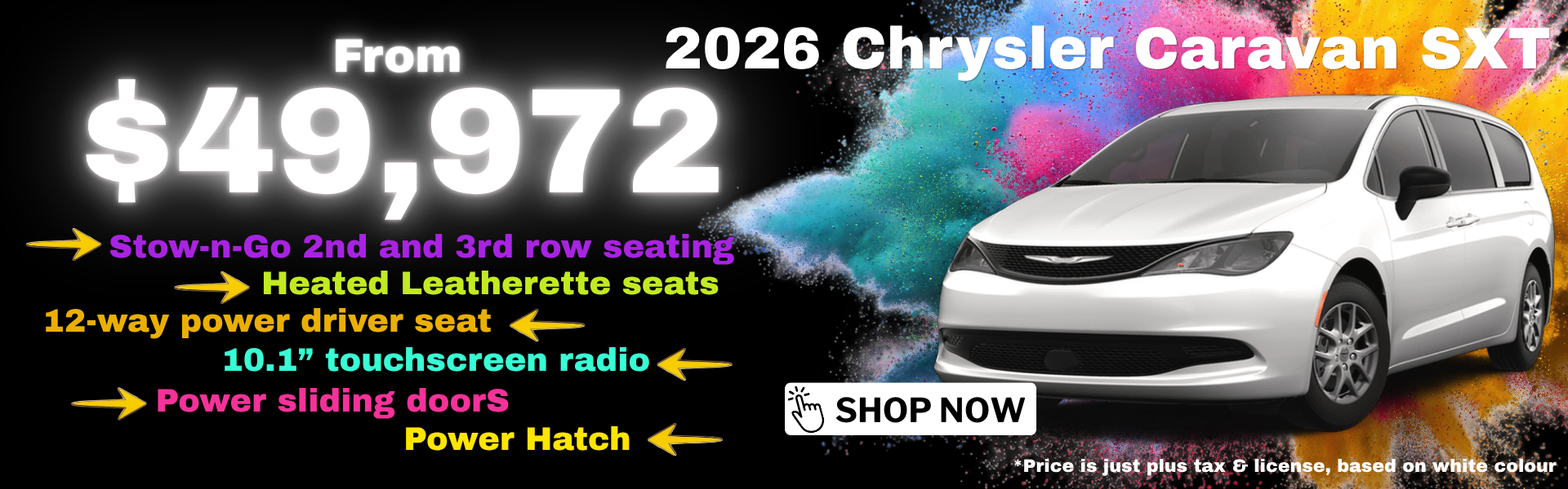 2026 Chrysler Caravan SXT