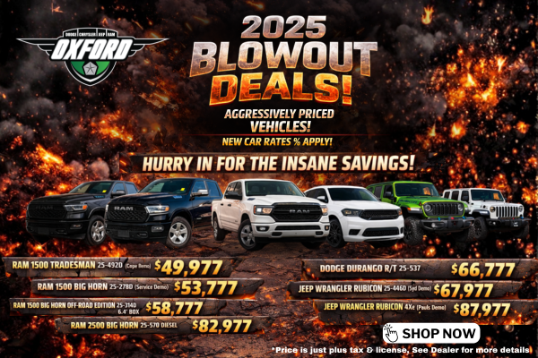 2025 Blowout sale