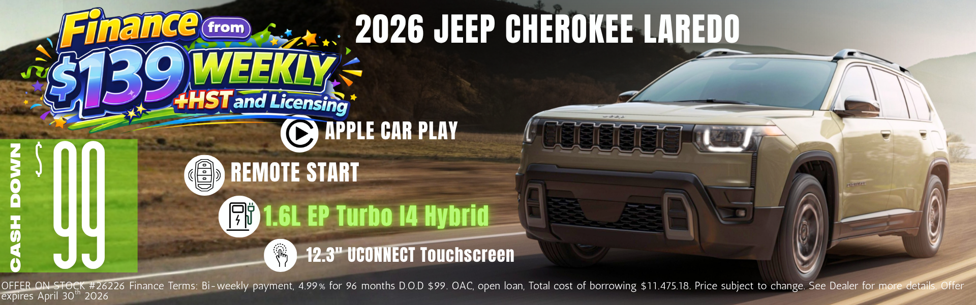 2026 Jeep Cherokee