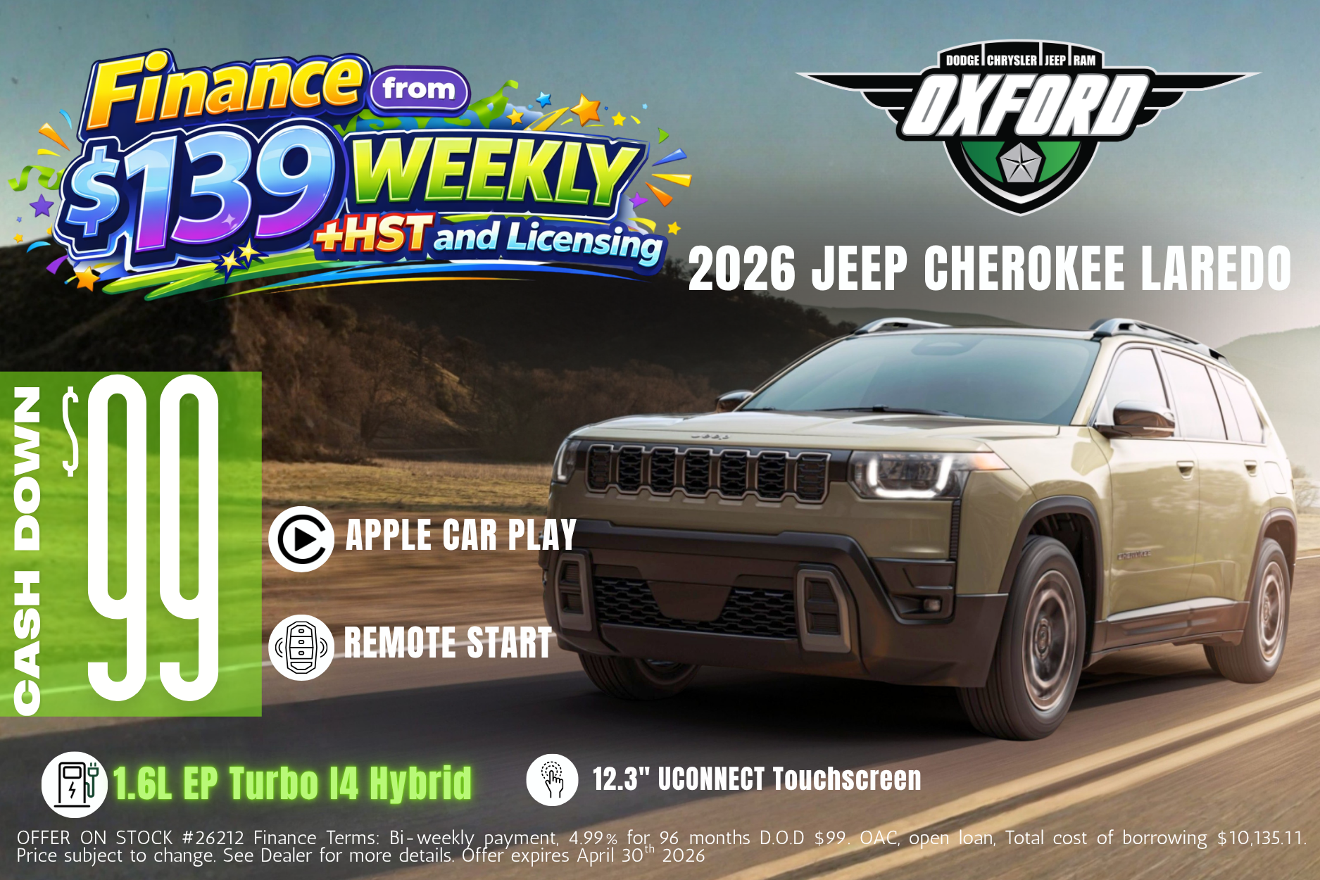 2026 Jeep Cherokee