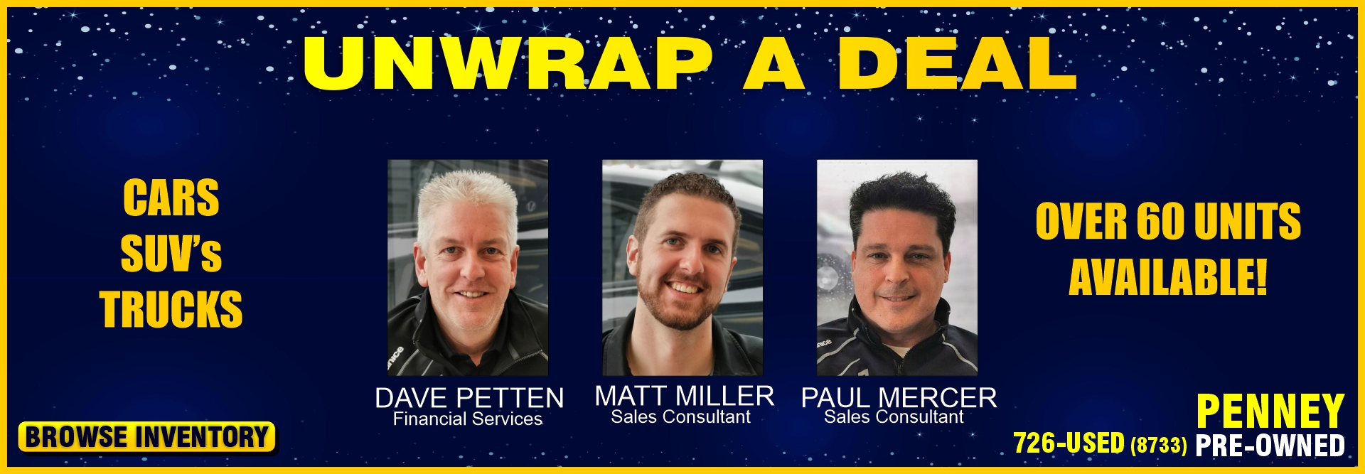 Used Vehicle Dealership Mount Pearl NL Penney PreOwned