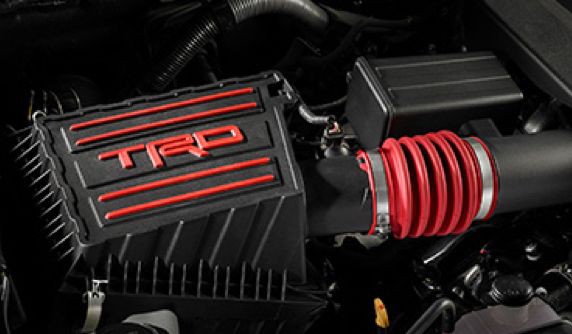 Close up of TRD air intake