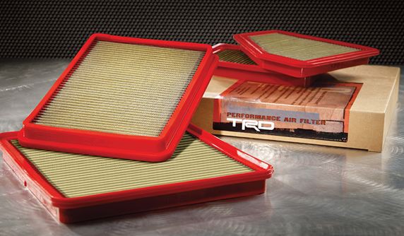 Selection of TRD air filters