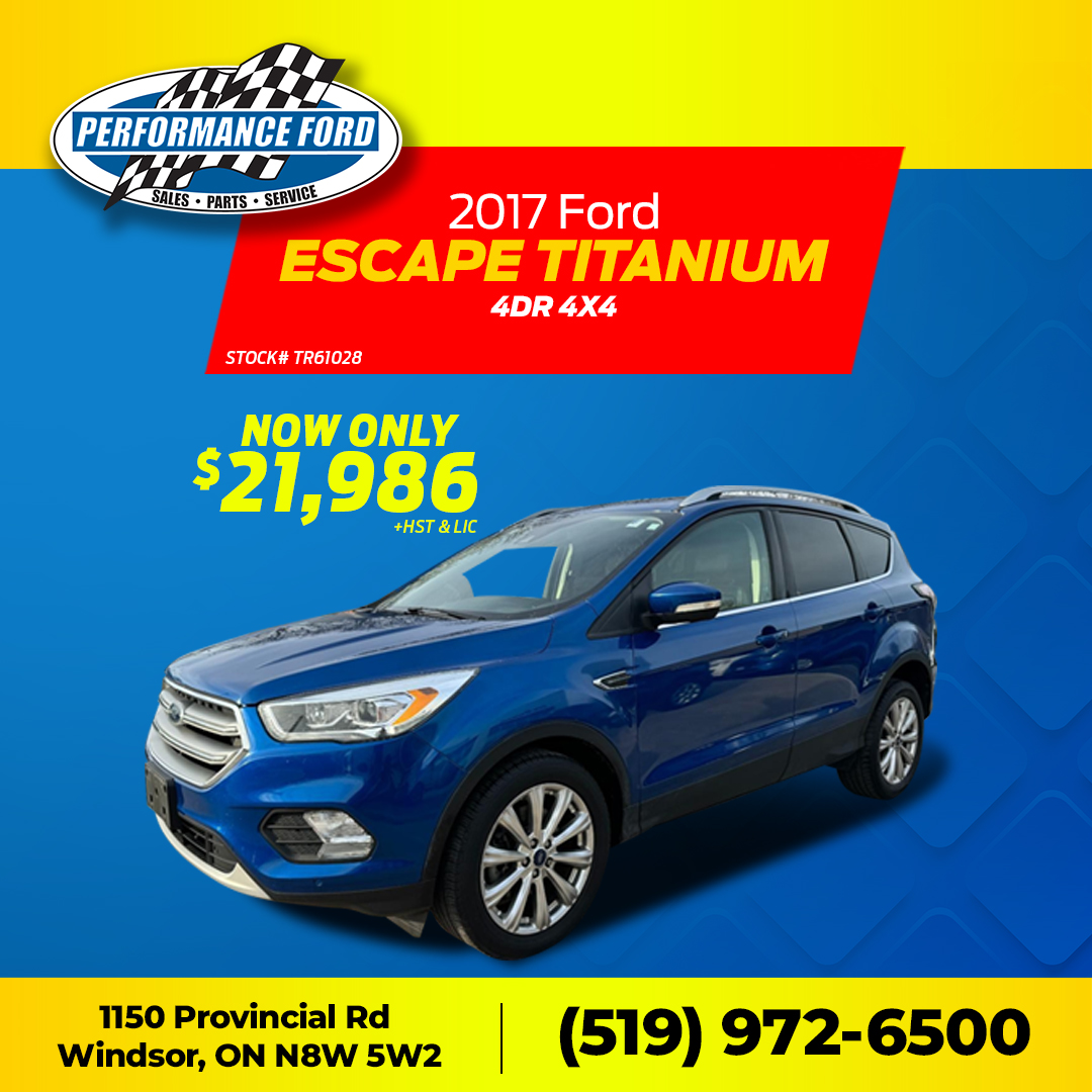 Used Vehicle Offers Windsor Ford Dealer Performance Ford