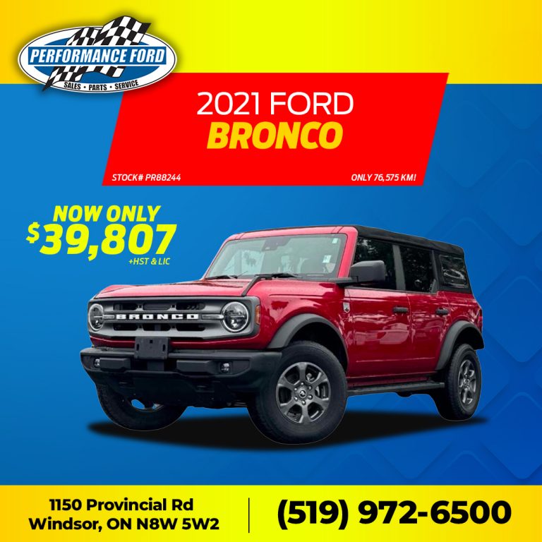 Used Vehicle Offers | Windsor Ford Dealer | Performance Ford