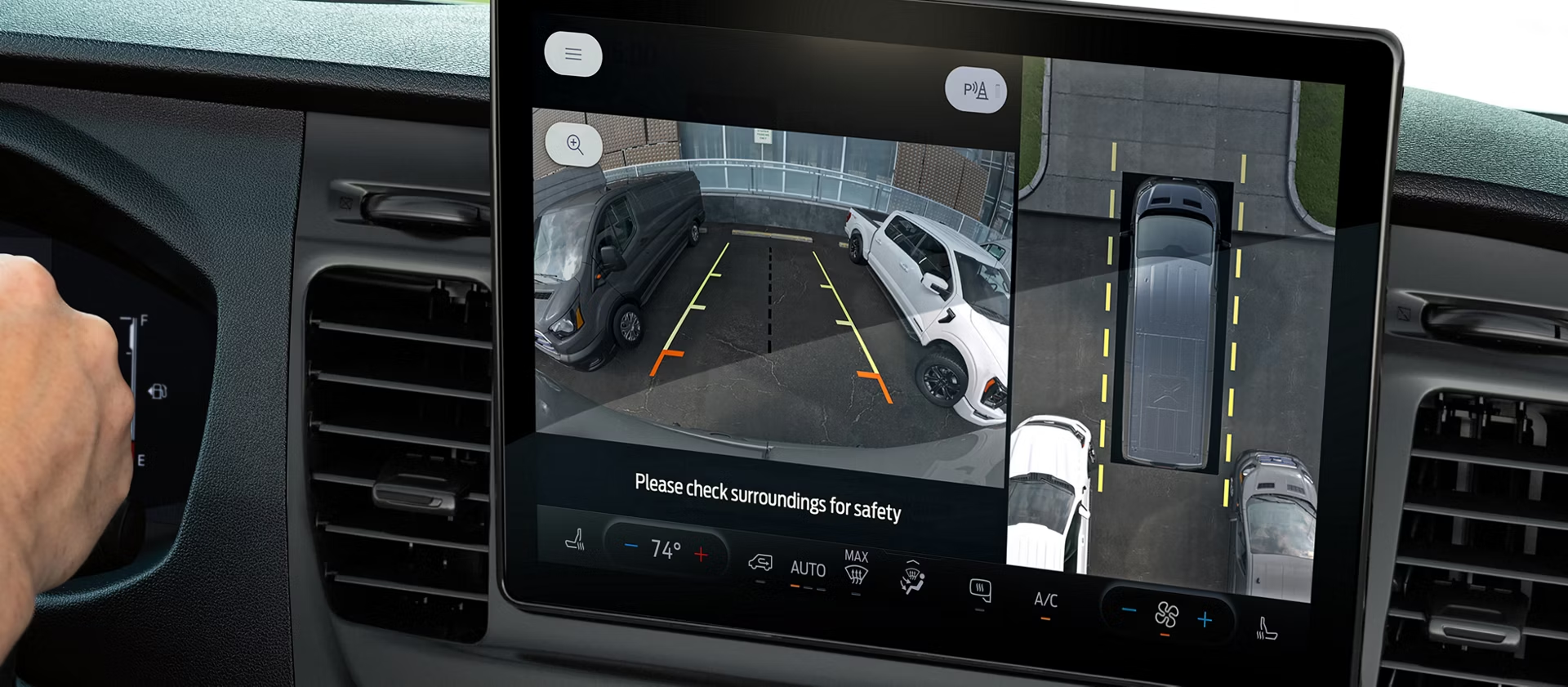 2026 Ford Transit reverse camera