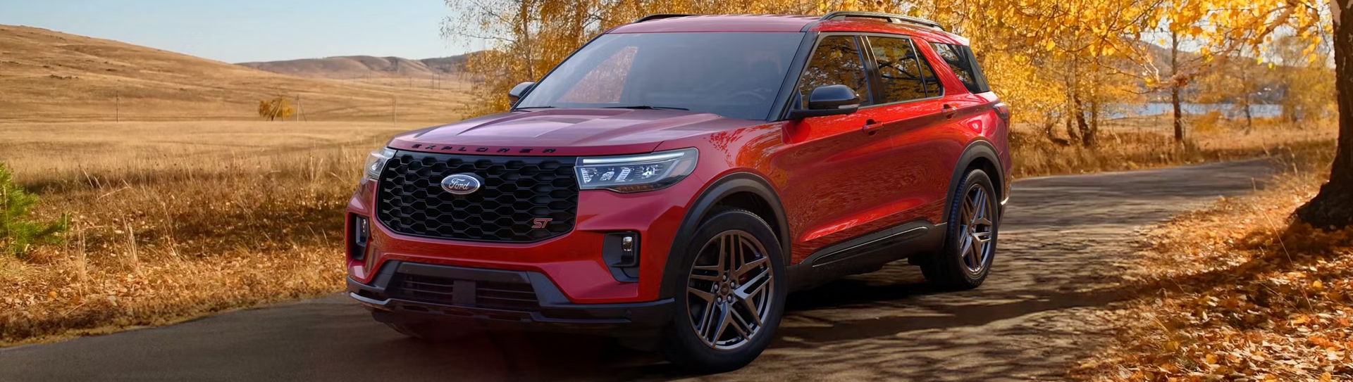 2026 Ford Explorer parked on pavement