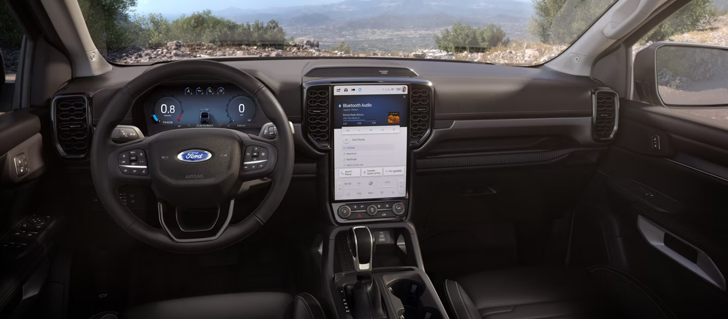 2026 Ford Ranger driver controls