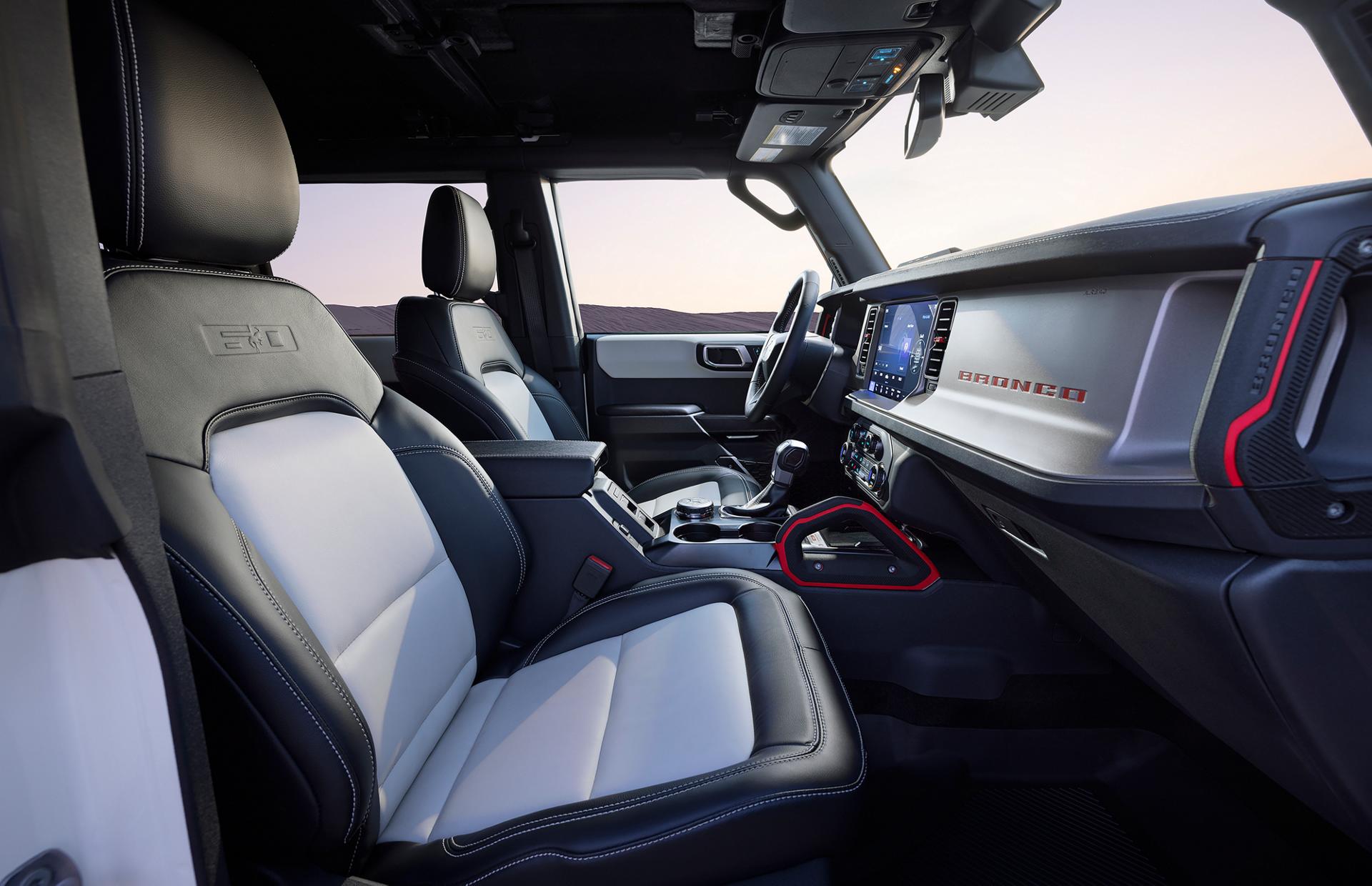 2026 Ford Bronco front row