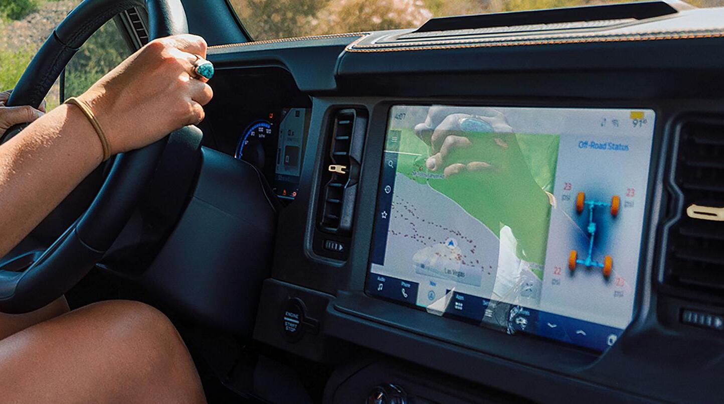 2026 Ford Bronco centre screen