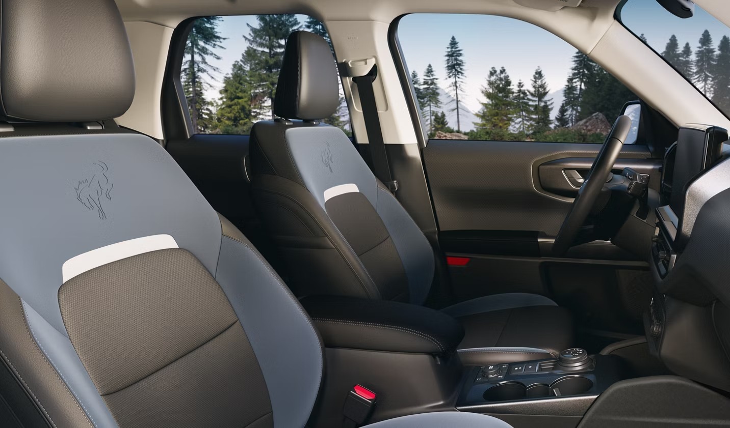 2026 Ford Bronco Sport front-row seating