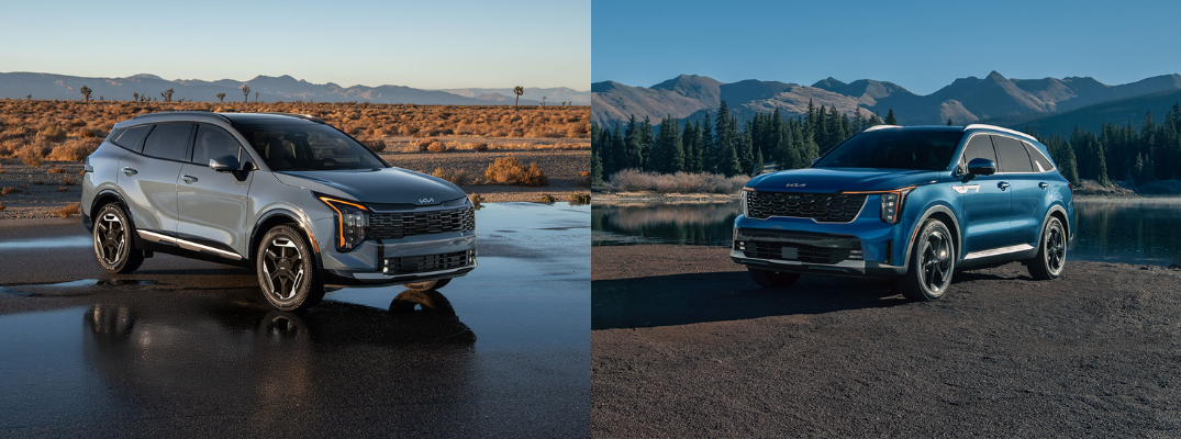 2026 Kia Sportage HEV vs 2026 Kia Sorento HEV