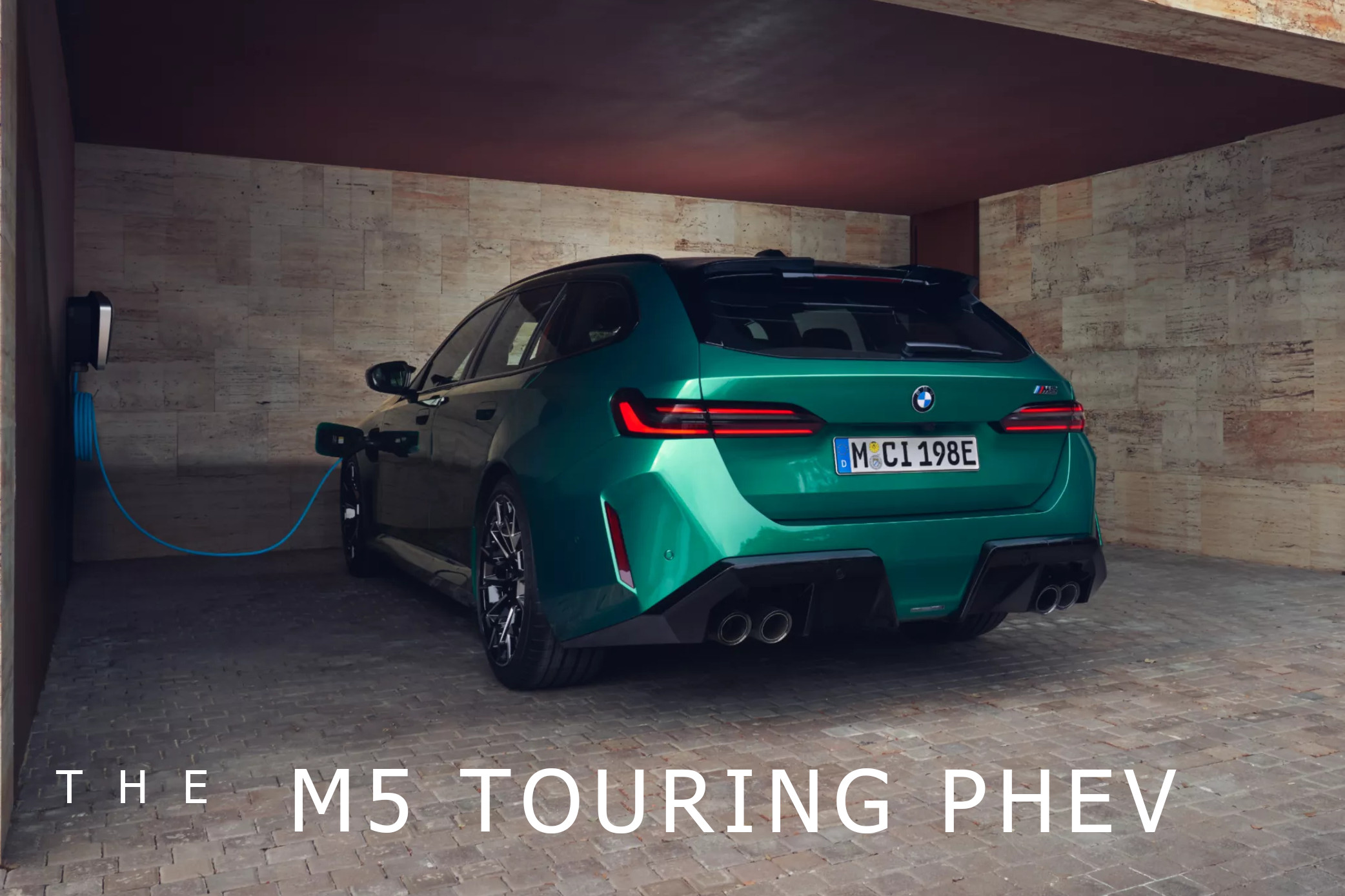 The BMW M5 Touring phev in Brampton