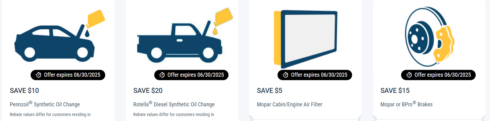 Mopar Coupons