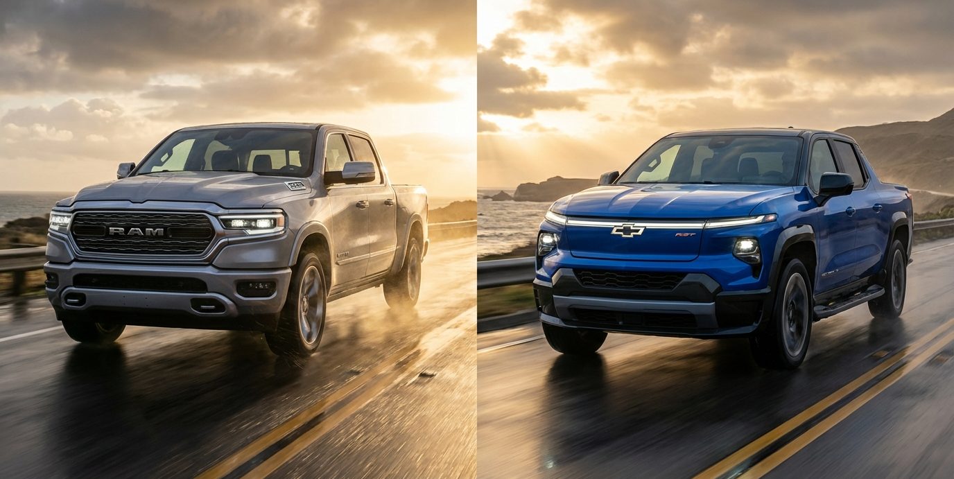 2027 RAM 1500 REV vs Chevrolet Silverado EV