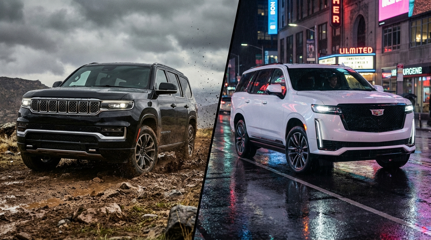 2024 Jeep Wagoneer vs 2026 Cadillac Escalade