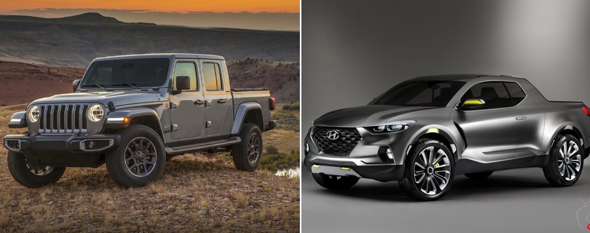 2022 jeep gladiator vs 2022 santa cruz - Rainbow Chrysler