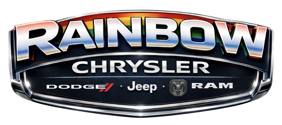 Rainbow Chrysler Dodge Jeep RAM LTD Logo