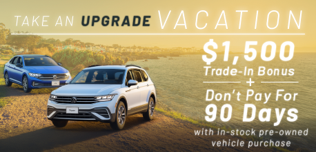 Upgrade your ride today! With great trade-in offers.