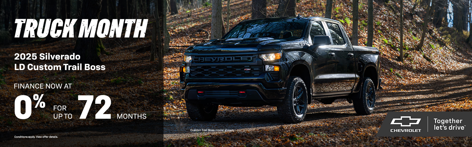 2025 Silverado LD Custom Trail Boss