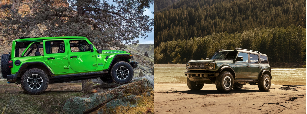 2025 Jeep Wrangler vs 2025 Ford Bronco