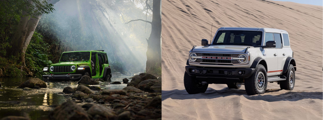 2026 Jeep Wrangler vs 2026 Ford Bronco