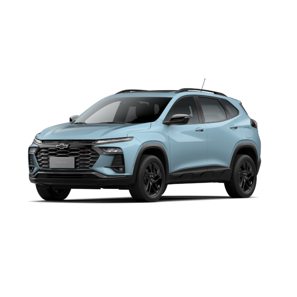 2026 Chevrolet Trax in Snowdrift Blue Metallic, compact SUV with modern design and advanced safety features