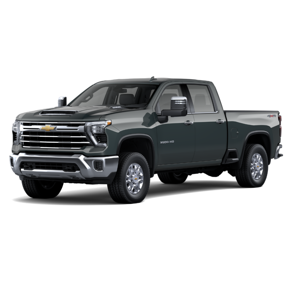 2026 Chevrolet Silverado 3500 High Country in Cypress Gray Metallic, heavy-duty pickup with premium interior, exceptional towing capacity, and advanced technology