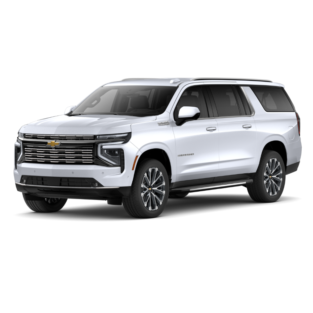2026 Chevrolet Suburban in Summit White, versatile full-size SUV combining off-road capability with modern amenities