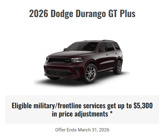 Rod The Sales Boss Presents 2026 Dodge Durango GT Plus Dodge Specials Offers Incentives Rocky Mountain House Sylvan Lake Innisfail Red Deer Drayton Valley Stettler Olds Lacombe Blackfalds Alberta Ab Alta Dodge Specials Offers Incentives Rocky Mountain House Sylvan Lake Innisfail Red Deer Drayton Valley Stettler Olds Lacombe Blackfalds Alberta Ab Alta