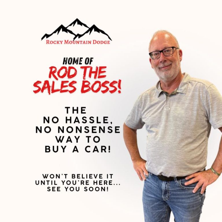 Rod The Sales Boss Presents