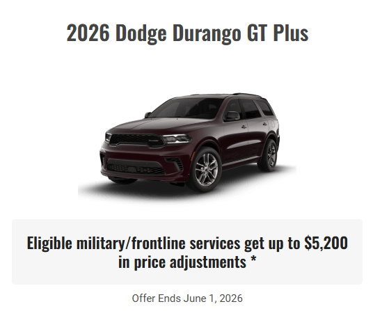 Rod The Sales Boss Presents 2026 Dodge Durango GT Plus Dodge Specials Offers Incentives Rocky Mountain House Sylvan Lake Innisfail Red Deer Drayton Valley Stettler Olds Lacombe Blackfalds Alberta Ab Alta Dodge Specials Offers Incentives Rocky Mountain House Sylvan Lake Innisfail Red Deer Drayton Valley Stettler Olds Lacombe Blackfalds Alberta Ab Alta