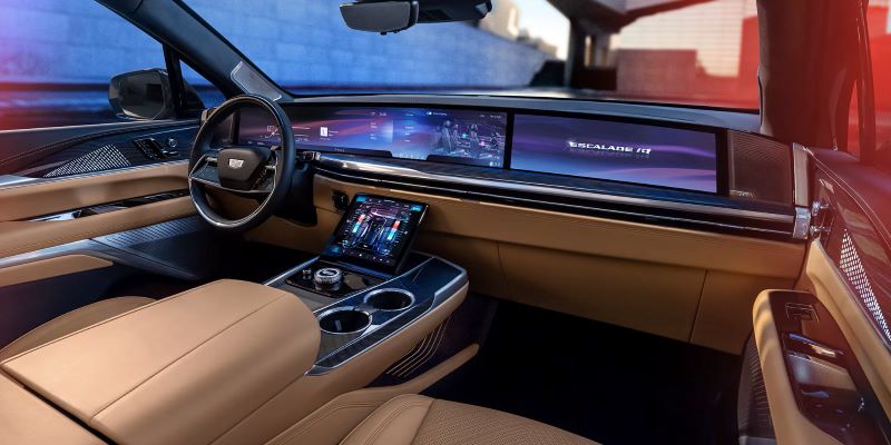 escalade iq 55" led display 