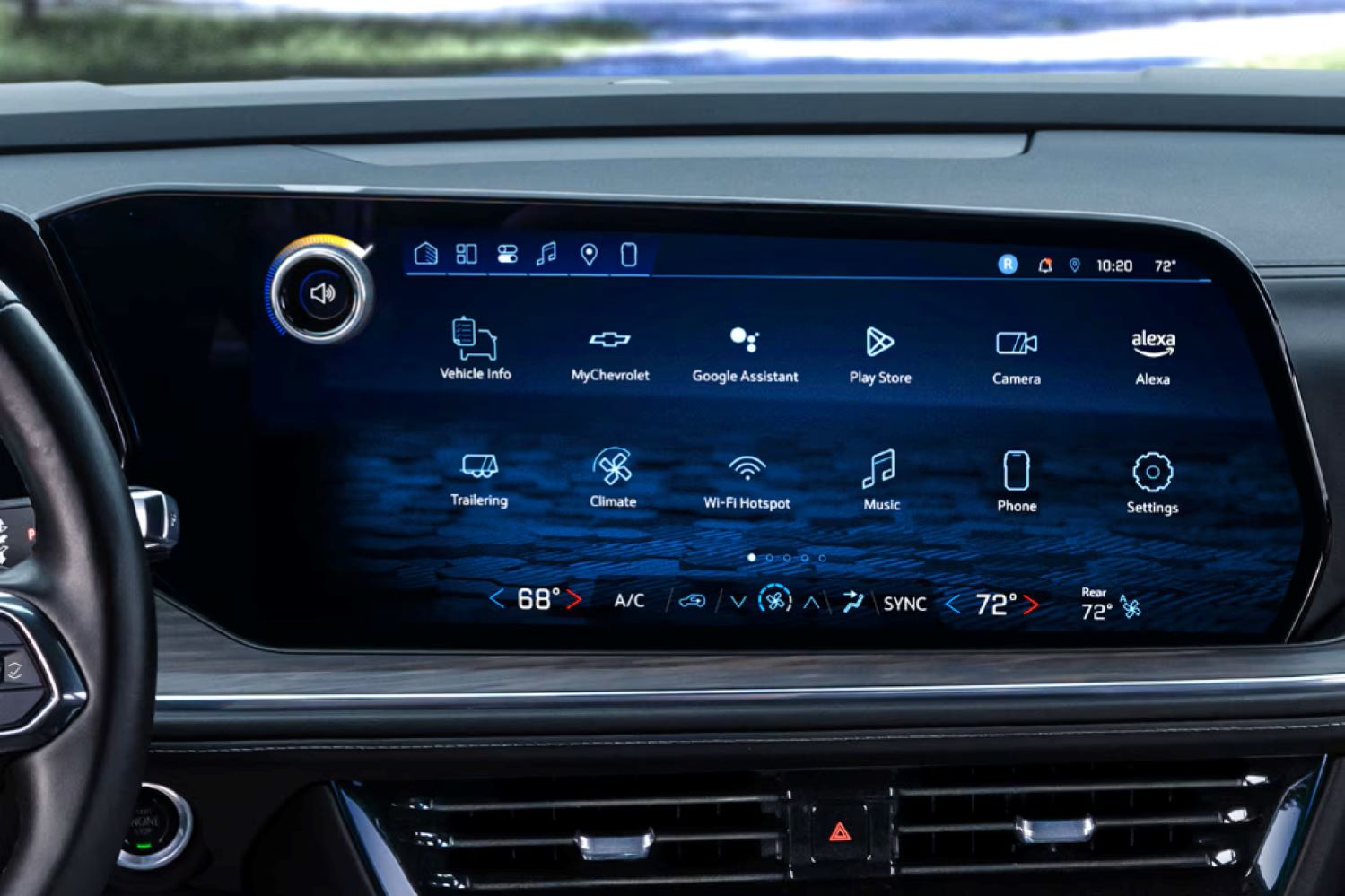 2025 tahoe screen