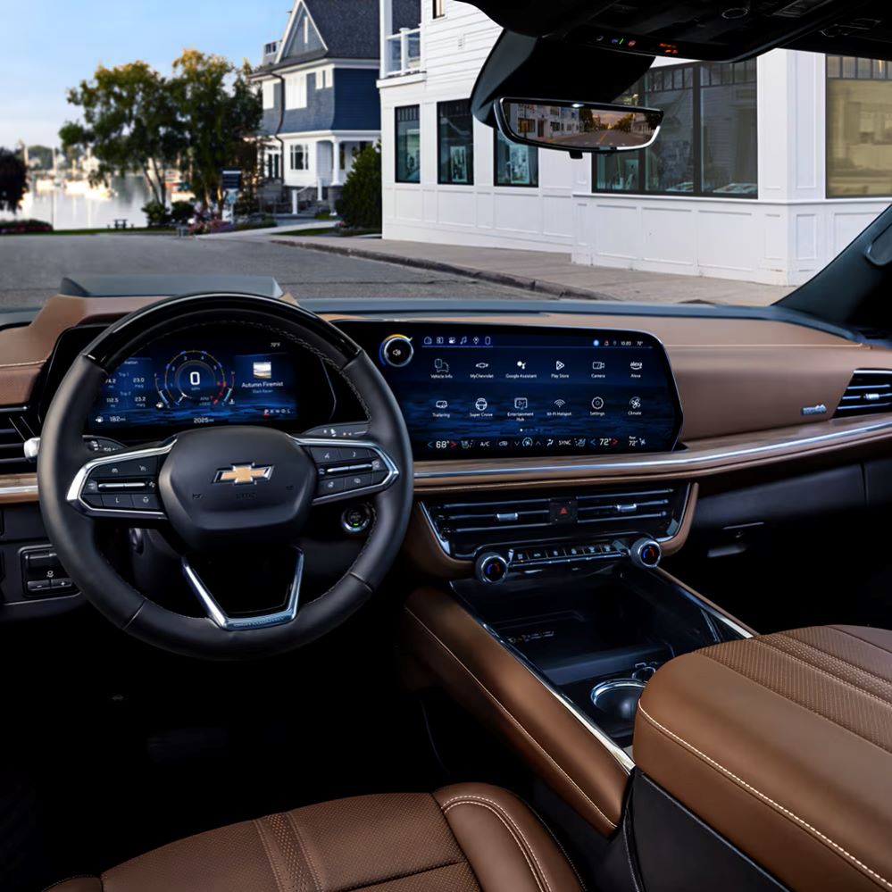 2025 Chevrolet Suburban interior