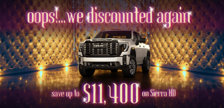 Save up to $11,400 on GMC Sierra HDs