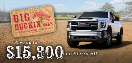 Save up to $15,300 on GMC Sierra HDs
