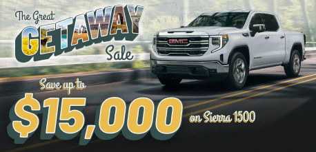 Save up to $15,000 on GMC Sierra 1500s