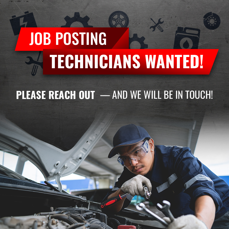 Now Hiring Service Technicians!
